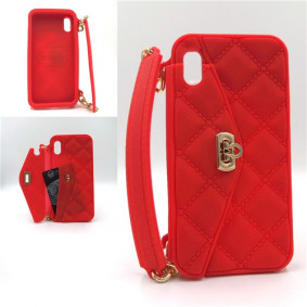 Futrola gumena Wallet za Iphone 7/8 4.7 crvena Futrola gumena Wallet za Iphone 7/8 4.7 crvena