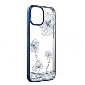Futrola Hard Case Devia Crystal Flora za Iphone 13 Plava Futrola Hard Case Devia Crystal Flora za Iphone 13 Plava