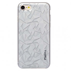 Futrola silikonska Yesido PL-09 Platina 3D Triangle za Iphone 6/6S Plus 5.5 srebrna Futrola silikonska Yesido PL-09 Platina 3D Triangle za Iphone 6/6S Plus 5.5 srebrna
