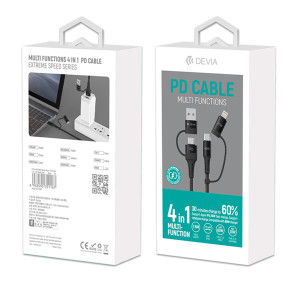 Extreme Series Speed Devia Multi Functions 4in1 PD cable Extreme Series Speed Devia Multi Functions 4in1 PD cable