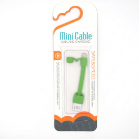 USB Data and Charging Mini Cable Type-C zelena USB Data and Charging Mini Cable Type-C zelena