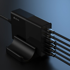 Devia Extreme Speed Series Multi-port desktop  Charger(EU,75W) Crna