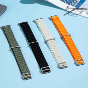 Narukvica sa sat XO BT05A Alpine Woven Nylon Watch Band Watch 38/40/41mm Universal Watch Band Tamno Naranzdastaa Narukvica sa sat XO BT05A Alpine Woven Nylon Watch Band Watch 38/40/41mm Universal Watch Band Tamno Naranzdastaa